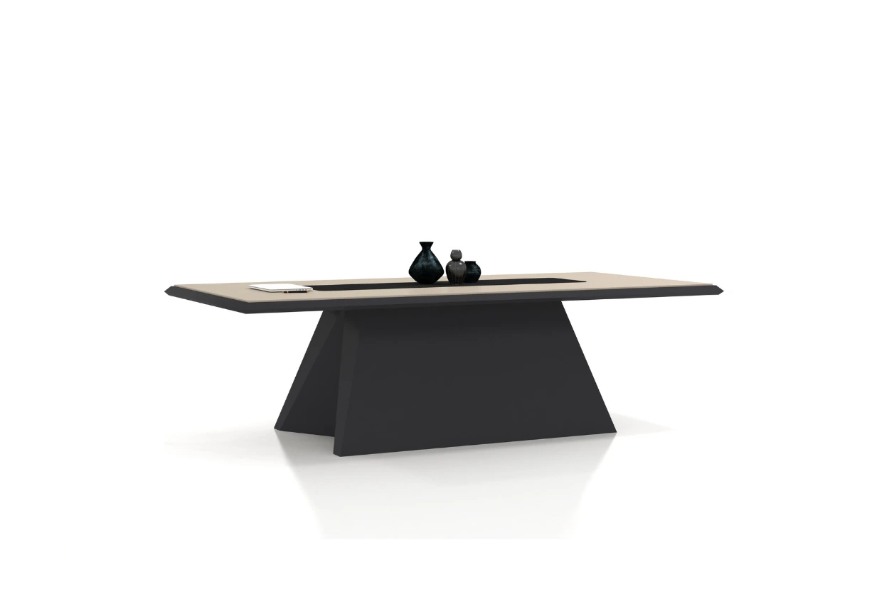 Spect Toplantı Masası Bej Yan