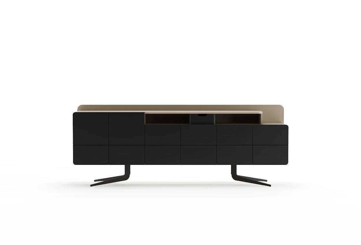 Abell Dolap Antrasit Ön