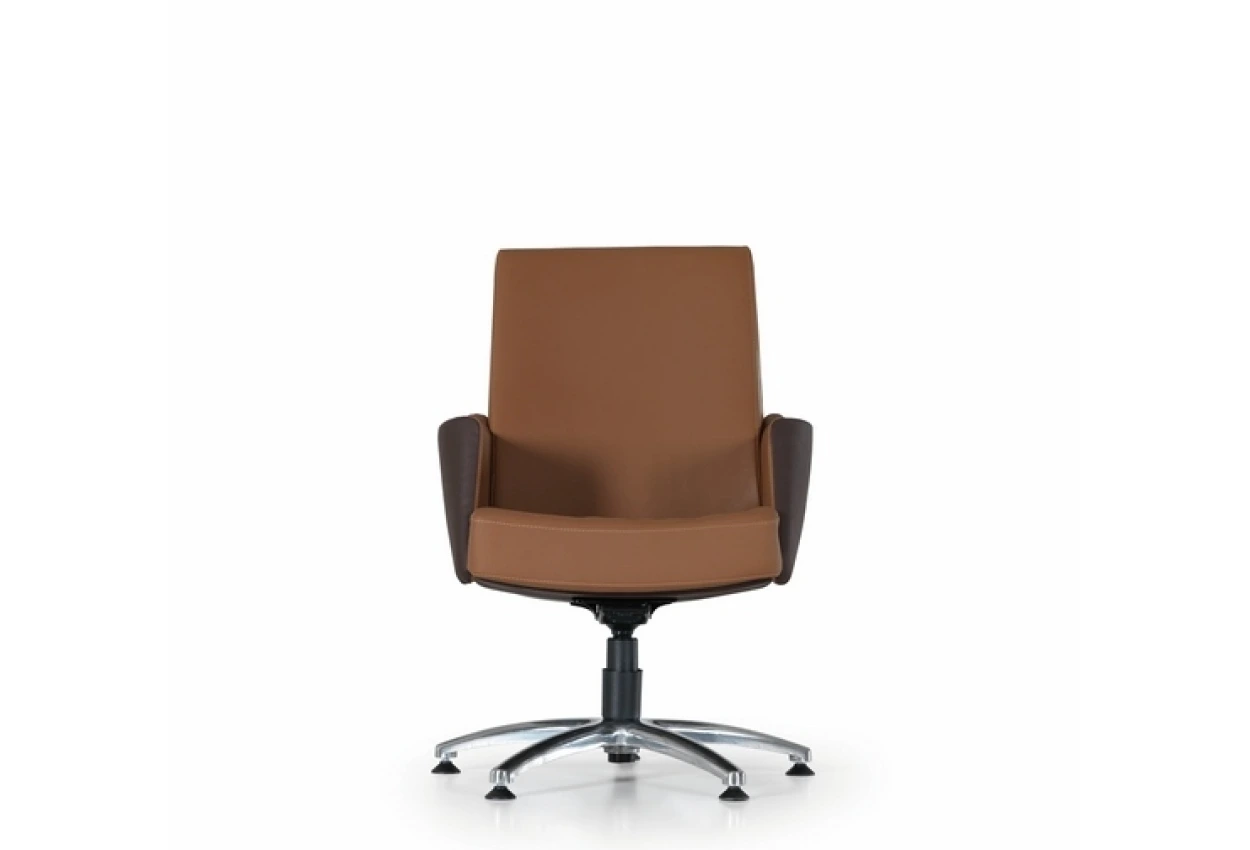 Astor Misafir Koltuğu Karamel Ön