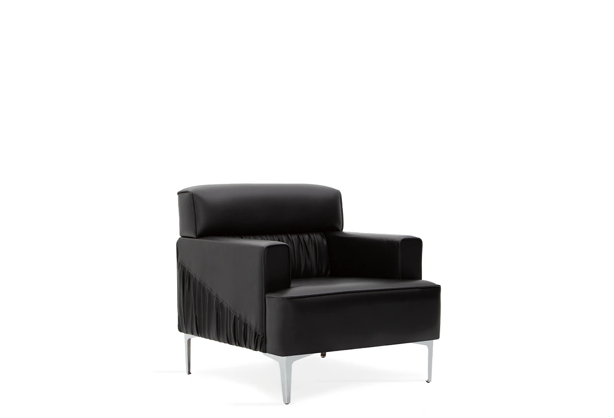 Laura Tekli Kanepe Siyah Çapraz