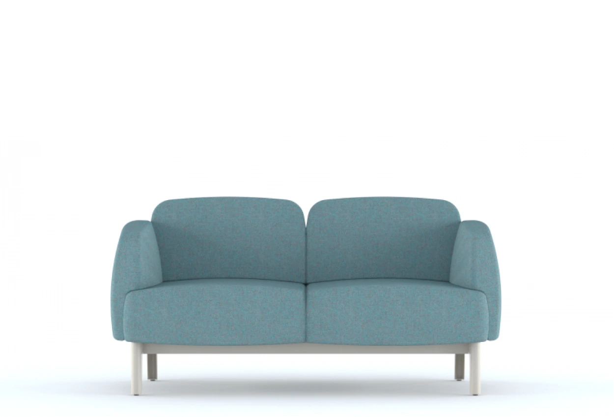 Lego İkili Kanepe Mavi Ön