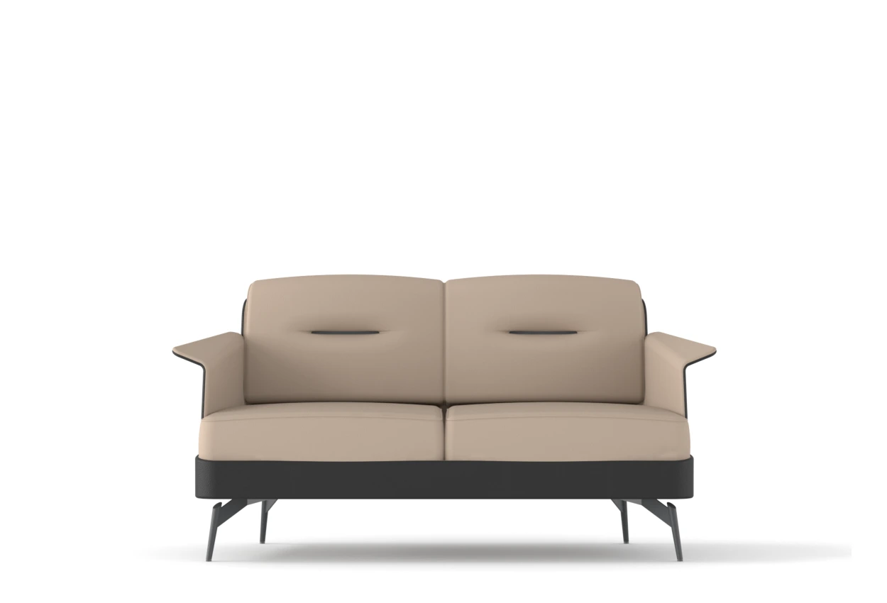 Lumo İkili Kanepe Bej Ön