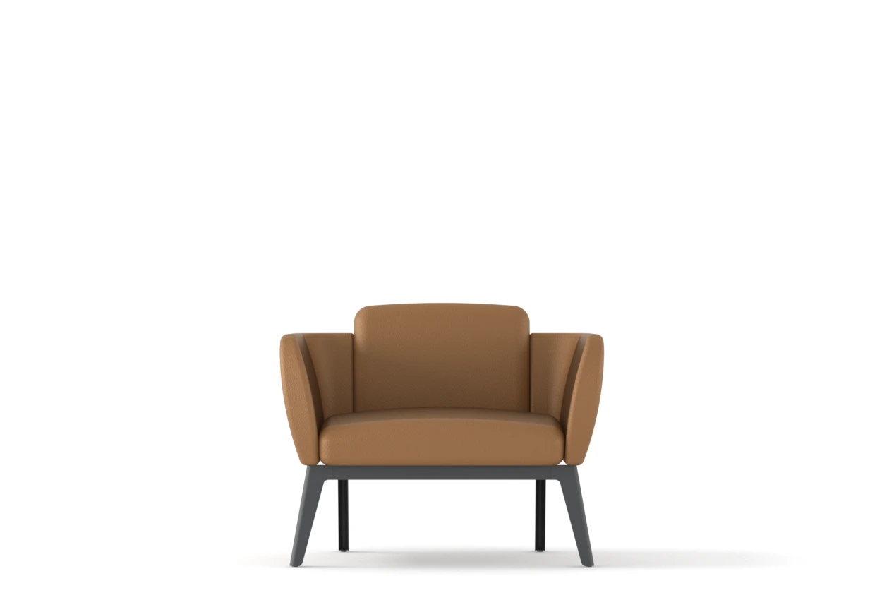 Modo Tekli Kanepe Kahverengi Düz