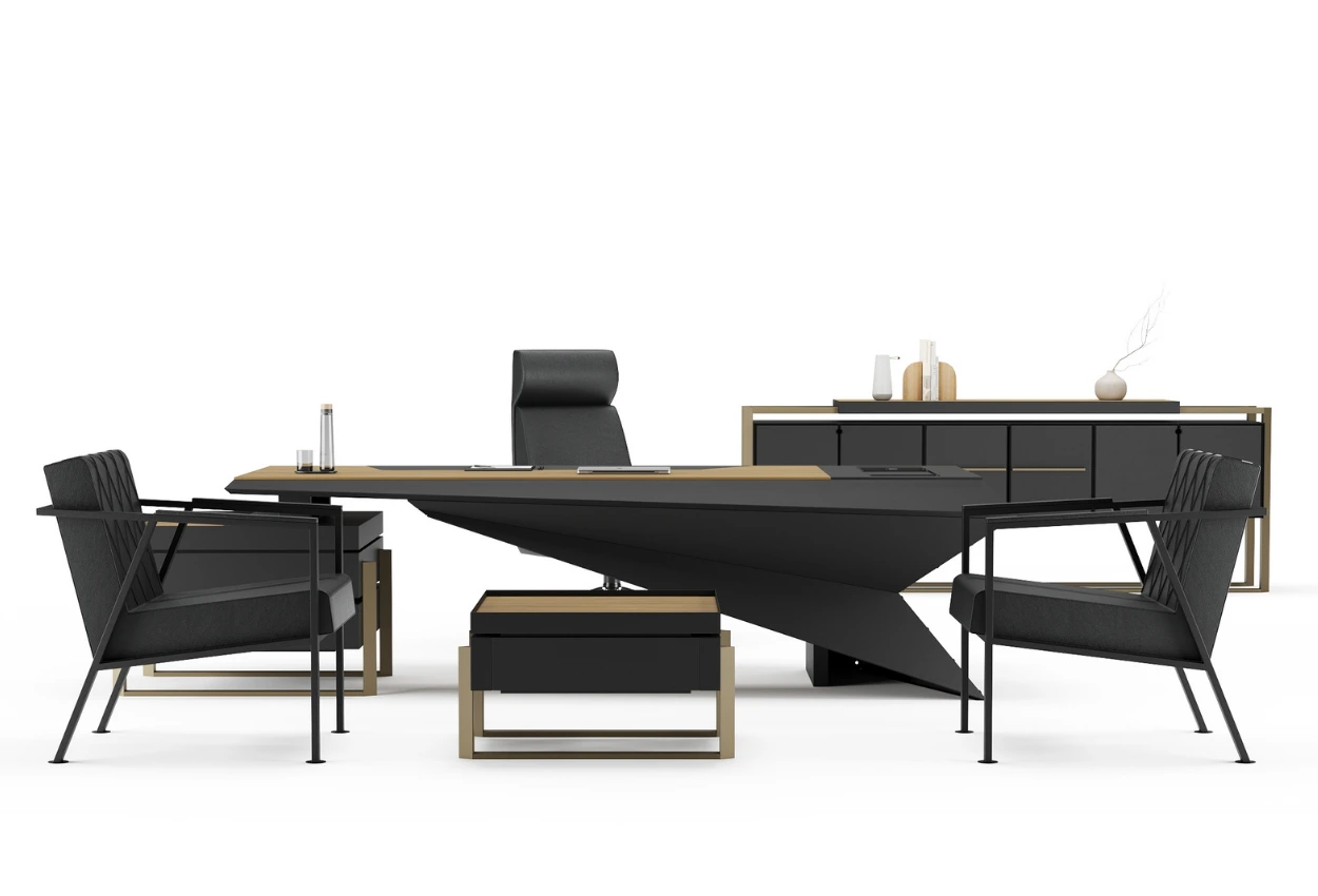 ofis və makam çalışma seti on gorseli