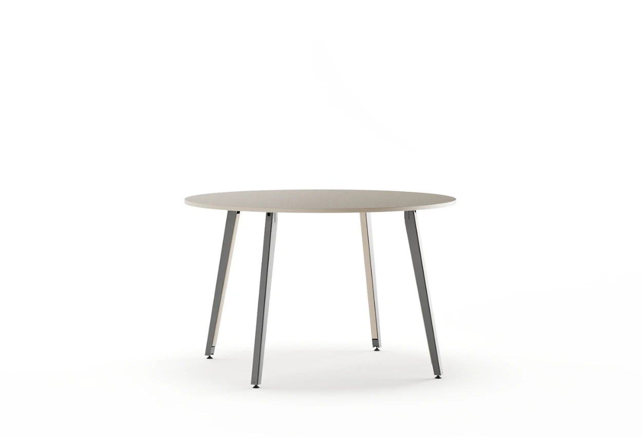 Elvis Yuvarlak Toplantı Masası bej gorseli