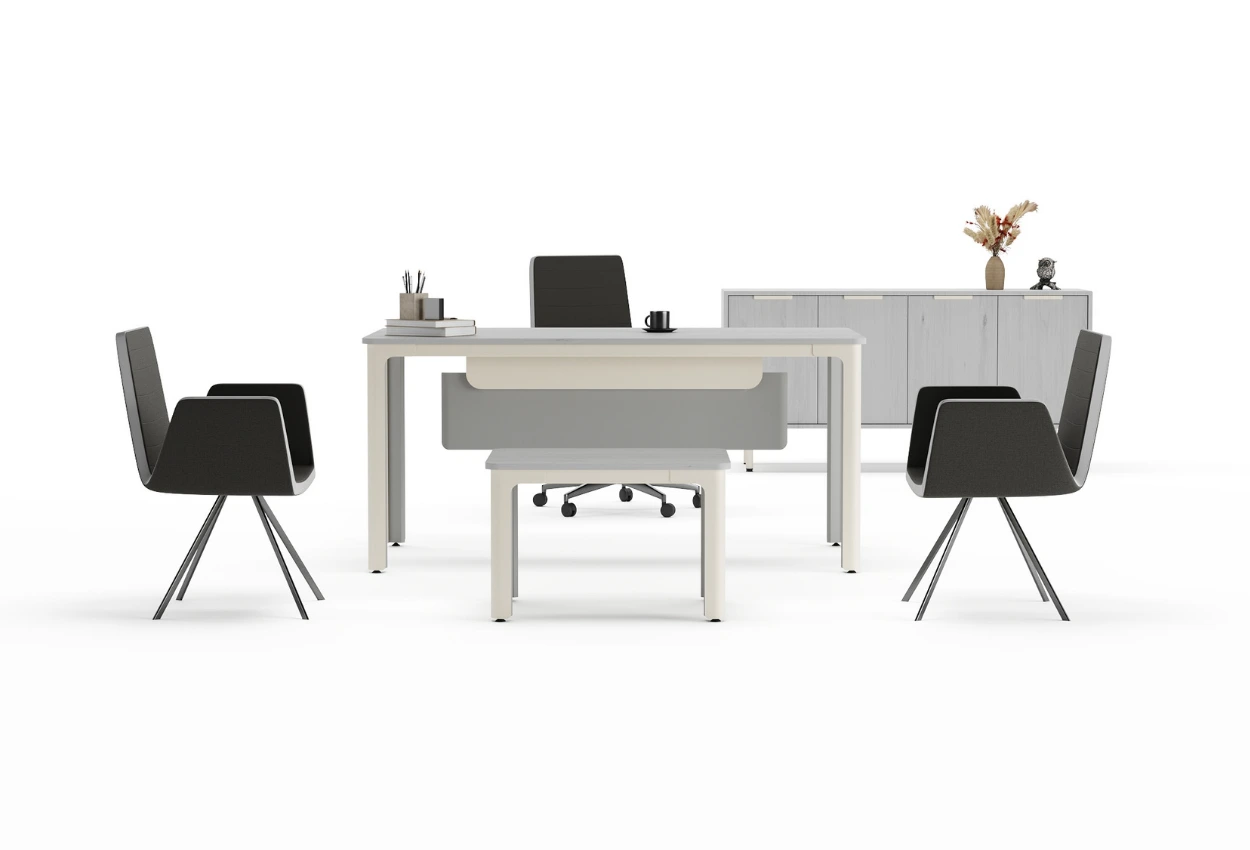 ofis çalışma takımı gri on gorsel